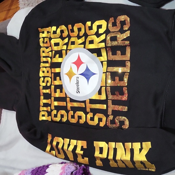 Victoria's Secret PINK Steelers Hoodie - Picture 13 of 17